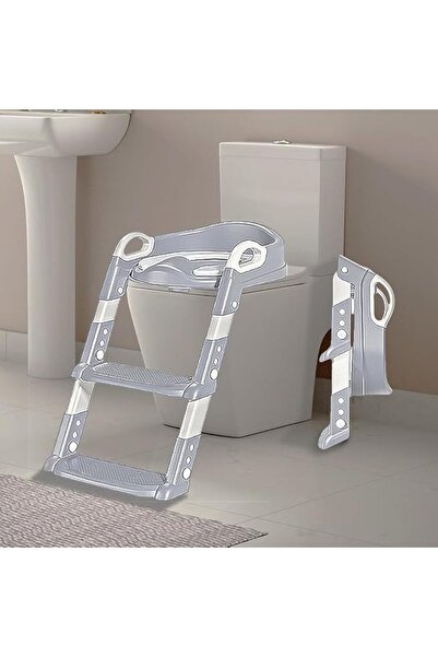 GENERAL Toilet Potty Training Seat with Step Stool Ladder And 1 Brush for Cle...
