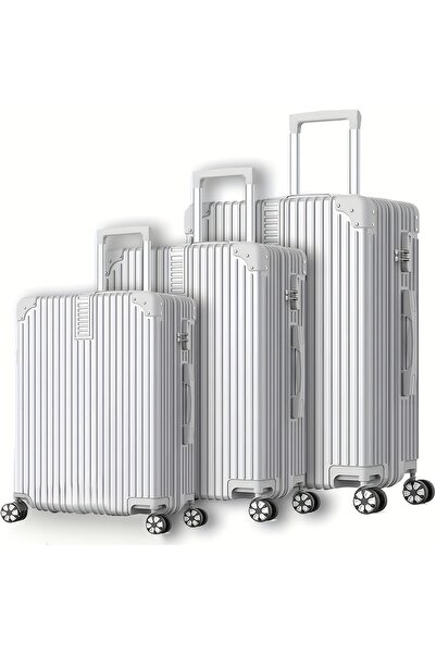 VUCATIN Lightweight Hard-Shell Luggage Set (20/24/28 inches) | Three-Piece Sp...