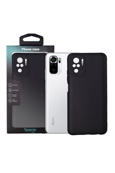 Spacer Husa Redmi Note 10 S TPU Negru