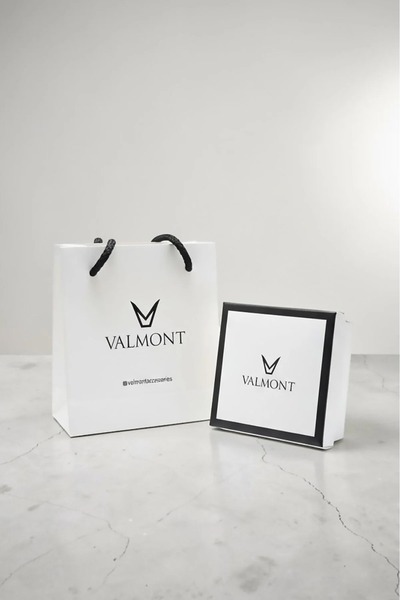Valmont سوار رجالي من الحجر الطبيعي مربع الشكل باللون البيج