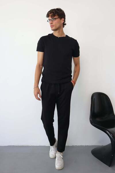 JB John Borners Men's Adjustable Waist Pocket Detailed Straight-Leg Trousers ...