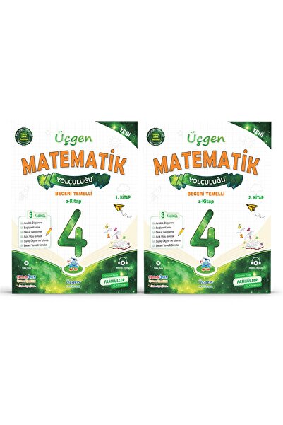Üçgen Yayıncılık 4. Sınıf Beceri Temelli - MATEMATİK Fasikülleri - Set