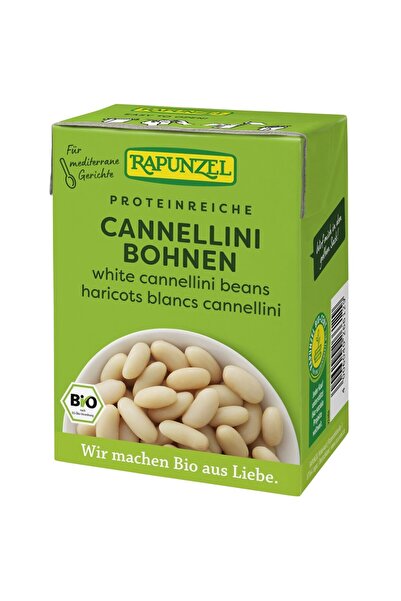 Rapunzel Fasole cannellini albă bio, 380g