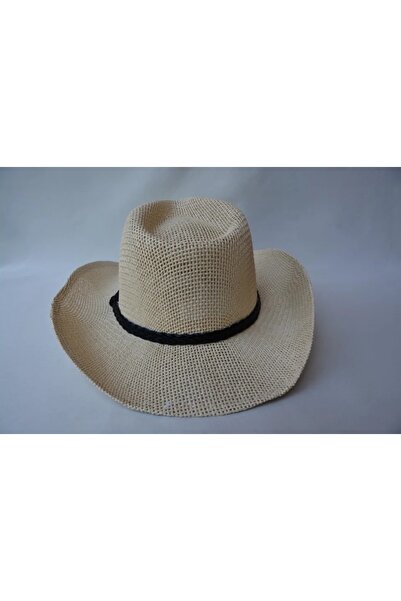 OEM Palarie trilby din material subtire cu aerisire buna, alb, bej, crem
