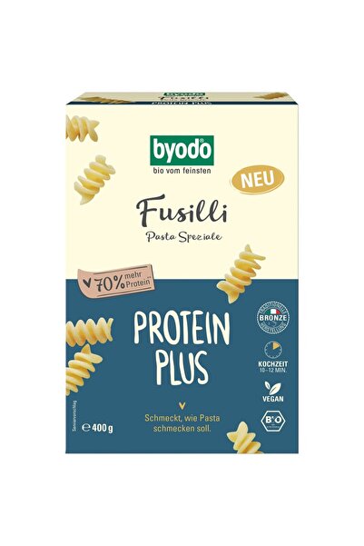 Byodo Protein Plus fusilli bio, 400g