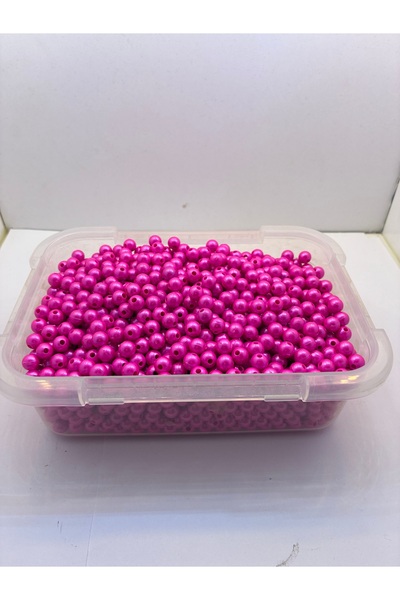 HERALDİS 8 MM Fuşya Pembe Renk İnci Boncuk (430 Adet)