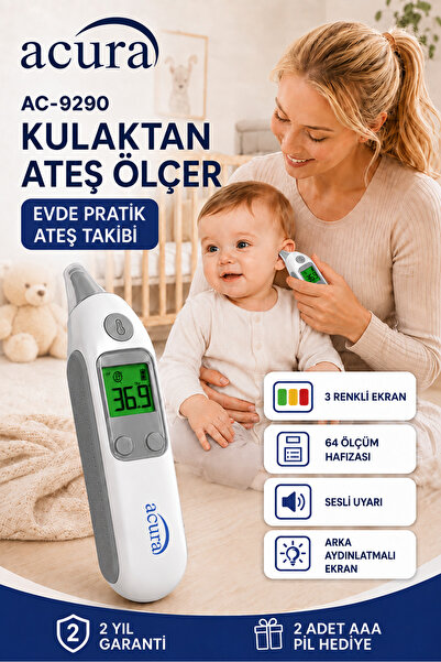 Acura AC-9290 Thermoscanner Kulaktan Ateş Ölçer