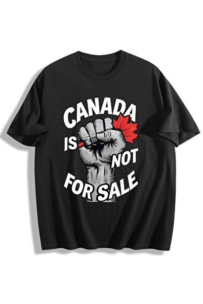 Generic Brand Canada Is Not For Sale Fist & Maple Leaf,men's casual,short sle...