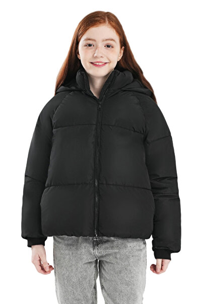 OEM Geacă de iarnă tip puffer pentru fete, căptușită cu fleece, groasă, imper...