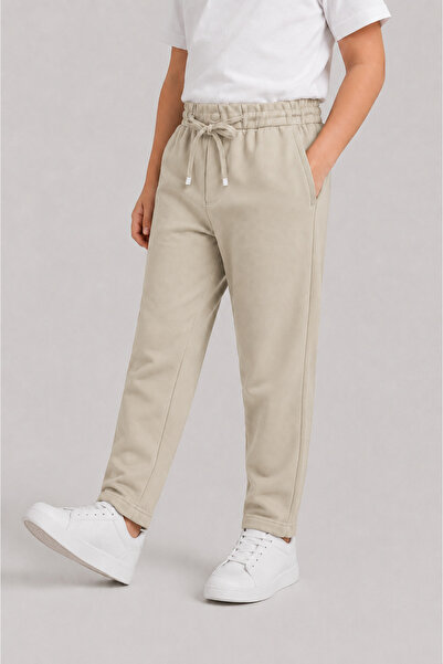 PENGORA Boys' Jogger Pants with Pockets, Lace-Up, Flexible Waist, Casual Spor...