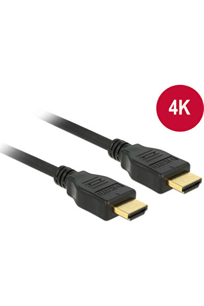 DELOCK Καλώδιο HDMI 2.0 Premium Υψηλής Ταχύτητας 4K 60Hz HDR HDMI Αρσενικό - ...