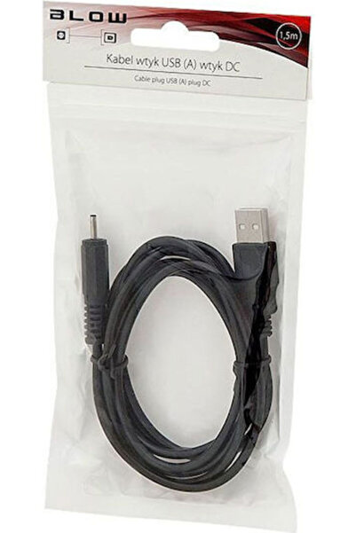 Blow Καλώδιο USB-A αρσενικό - DC 1μ (DM-079) 1 τεμάχιο