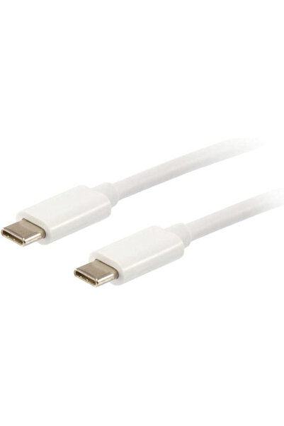 EQUIP Καλώδιο βίντεο USB 3.1 USB-C Αρσενικό σε USB-C 60W Λευκό 2μ