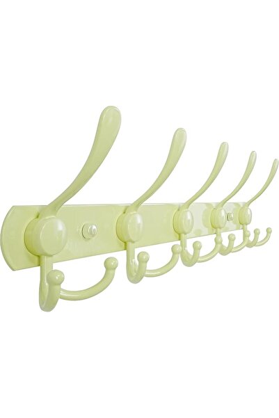 GENERAL Dseap Coat Rack Wall Mounted - 5 Tri Hooks, Heavy Duty, Stainless Ste...