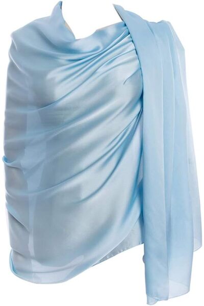 GENERAL Women's Scarves 100% Silk Long Lightweight Scarfs for women