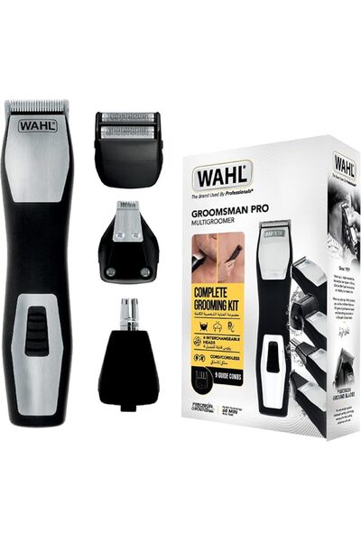 Wahl Professional ماكينة حلاقة WAHL Groomsman Pro Deluxe قابلة لإعادة الشحن ل...