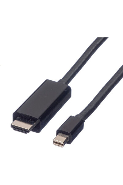 VALUE Καλώδιο mini DisplayPort αρσενικό - HDMI αρσενικό 2μ Μαύρο (11.99.5796)