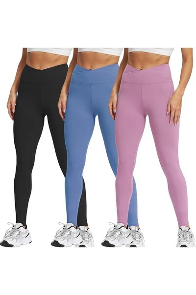 Naturalium Natural Feelings High Waisted Leggings for Women Ultra Soft Stretc...