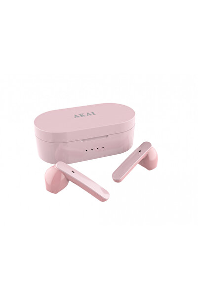 AKAI BTE-J10P Ασύρματα ακουστικά Bluetooth 5.0, Ροζ