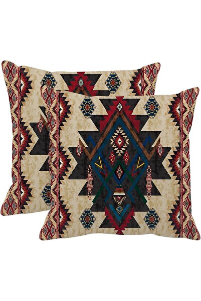 Britimes Throw Pillow Covers Modern Home Art Decor, 18 x 18 Inches Set of 2 P...