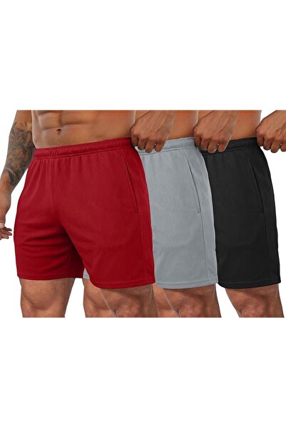 COOFANDY Men's Workout Gym Shorts Mesh Athletic Shorts Lightweight Bodybuildi...