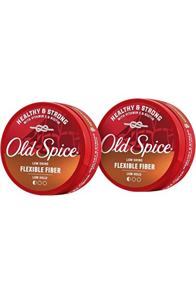 Old Spice , Hair Styling Fiber Wax for Men Flexible HoldLow Shine 2.22 Each T...