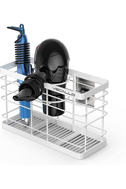 GENERAL Hair Dryer Holder - Hair Tool Organizer Wall Mount/Adhesive Blow Drye...