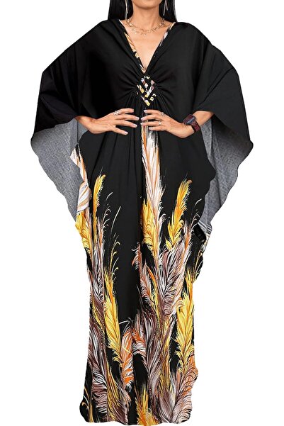 Bsubseach Women Embroidery Short Sleeve Bikini Swimsuit Cover Up Side Split B...