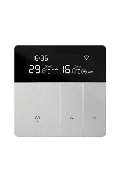 Avatto Termostat inteligent Wi-Fi WT50 pentru încălzirea apei, Tuya, 3A, Negr...