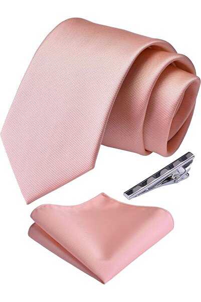 GENERAL 'Branduce 3.15''8cm Men's Solid Color Necktie and Pocket Square Tie C...