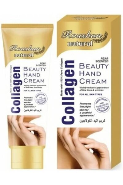 RousHun Roshan Natural Collagen Hand Cream 100ml - كريم كولاجين لليدين من