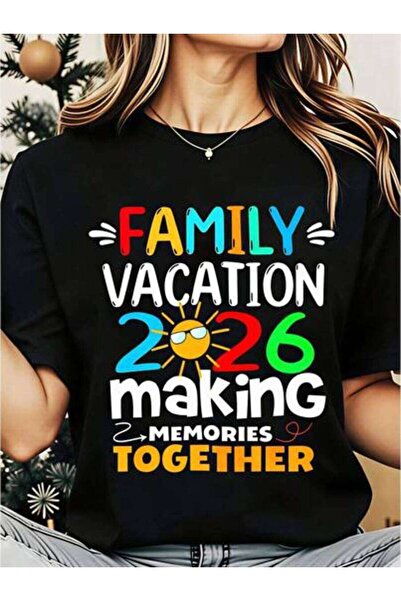 k222 Casual Style, Women's T-Shirt, Vacation 2026 Making Memories Together, S...