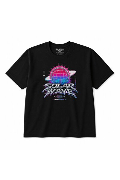 Rabona Fashion Μπλουζάκι Unisex με στάμπα Cosmic Cyber Y2K Energy