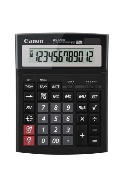 MC Micostore Canon 12 digit calculator WS-1210T