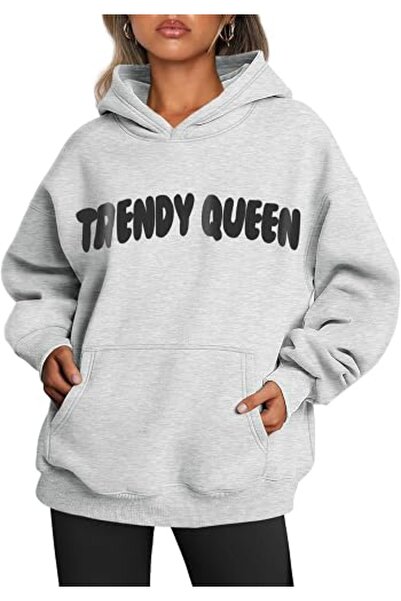 Trendy Queen Women Oversized Hoodies Fall Outfits | Gentle Skin Feel, Aesthet...