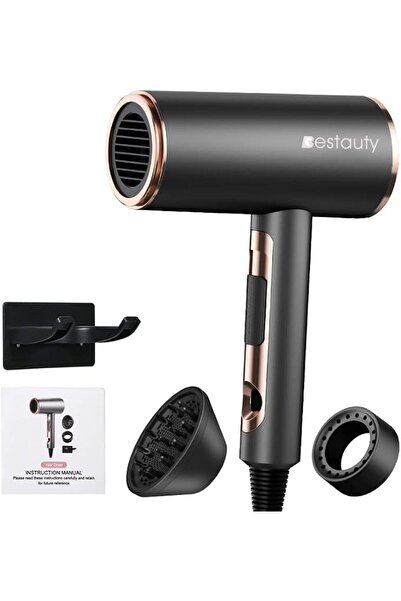 OUNA Portable Hair Dryer Low Noise Electric Hair Dryer for Home Barber Shop
