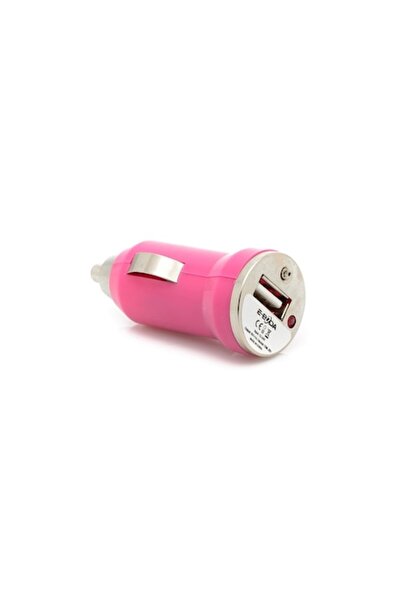 E-BODA Încărcător auto CML 202, USB 5V/1A, Roz