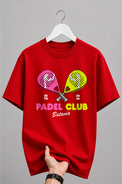VODEXA Unisex Oversize Tennis Printed T-Shirt 100% Cotton Tennis Themed Comfo...