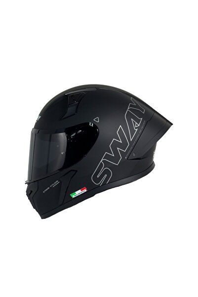Sway F357 Kask Mat Siyah