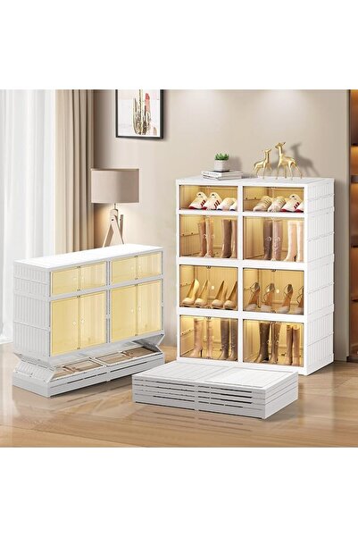 GENERAL CIMLORD 9-Tier Foldable Shoe Rack for Closet Entryway 18-36Pairs,Stac...