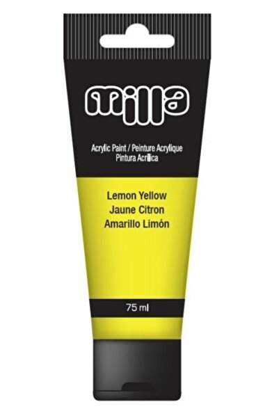 MC Micostore Culori acrilice tempera 75ml galben Milla