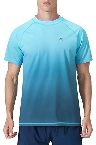 GENERAL Men's Rash Guard Swim Shirts Summer UPF 50+ UV Sun Protection Quick D...