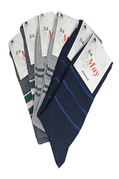 Mariposa Secret Striped Men's Socks Single-Pack May Comet 6-Pack