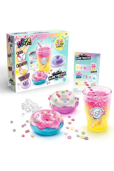 Canal Toys مجموعة سلايم DIY سلايم بريسو دوناتس