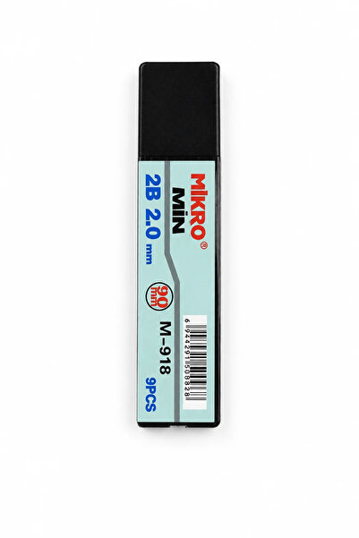 Mikro Min 2.0 mm 2B Kalem Ucu | Kalın Uçlu Versatil Kalem Yedek Ucu 1 Adet