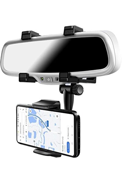 Khazna Car Rearview Mirror Phone Holder, Car Phone Mount Phone Bracket, Phone...