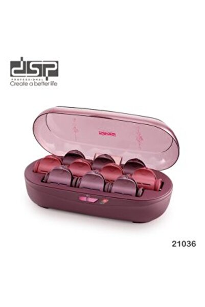 DSP Heated Hair Rollers 450W, 10 Rollers, 23mm, Fast Heating, Volume & Curls ...