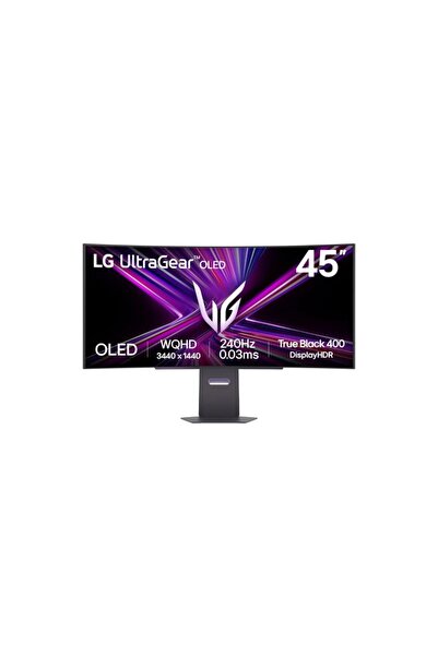 LG 45GX900A-B Monitor OLED curbat ultrawide de 44.5 inci 3440x1440 240Hz