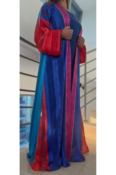 details Colorful Dream Abaya Set