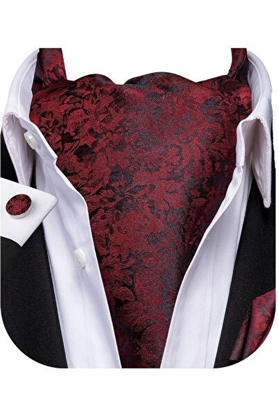 Dubulle Cravat Ties for Men with Pocket Square and Cufflinks Ascot and Handke...